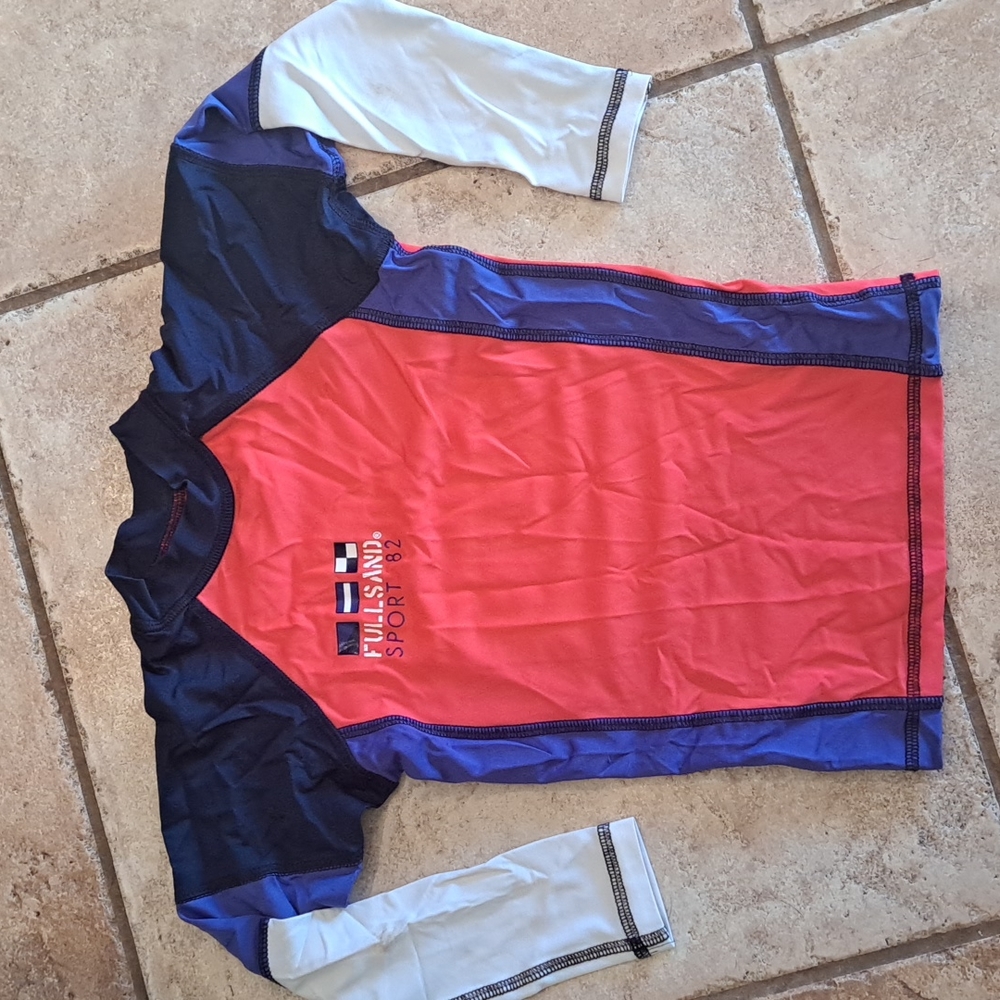 EUC kids sun shirt long sleeve UPF 50 size S
